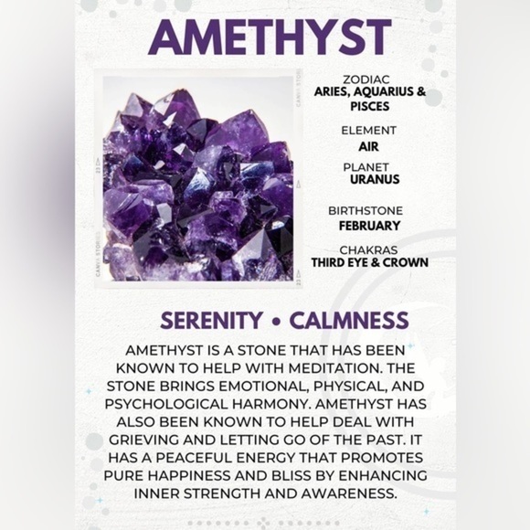 Natural Raw Amethyst Necklace - Picture 10 of 11